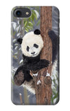 iPhone 7, 8, SE (2020), SE2 Hard Case Cute Baby Panda Snow Painting