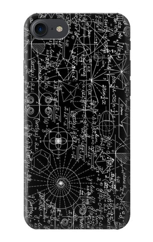 iPhone 7, 8, SE (2020), SE2 Hard Case Mathematics Blackboard