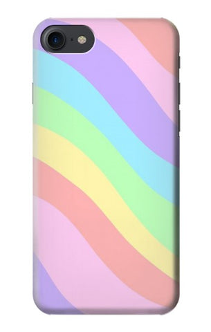iPhone 7, 8, SE (2020), SE2 Hard Case Pastel Unicorn Summer Wave