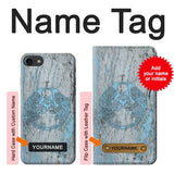 iPhone 7, 8, SE (2020), SE2 Hard Case Huginn And Muninn Twin Ravens Norse with custom name