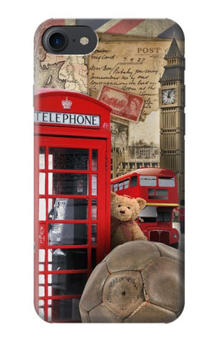 iPhone 7, 8, SE (2020), SE2 Hard Case Vintage London British