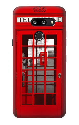 LG G8 ThinQ Hard Case Classic British Red Telephone Box