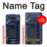 LG G8 ThinQ Hard Case Board Circuit with custom name