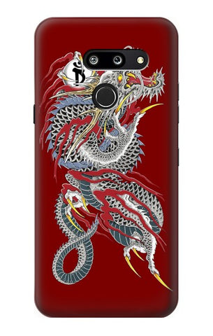 LG G8 ThinQ Hard Case Yakuza Dragon Tattoo