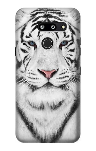 LG G8 ThinQ Hard Case White Tiger
