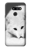 LG G8 ThinQ Hard Case White Arctic Fox