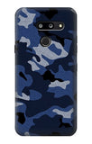 LG G8 ThinQ Hard Case Navy Blue Camouflage