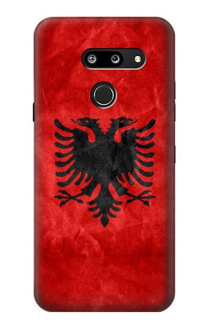 LG G8 ThinQ Hard Case Albania Red Flag