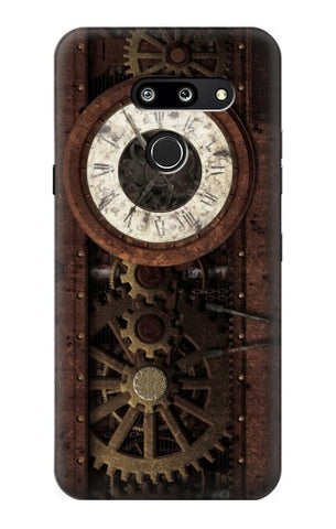 LG G8 ThinQ Hard Case Steampunk Clock Gears
