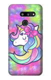 LG G8 ThinQ Hard Case Pastel Unicorn