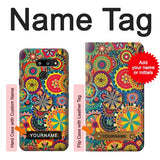 LG G8 ThinQ Hard Case Colorful Pattern with custom name