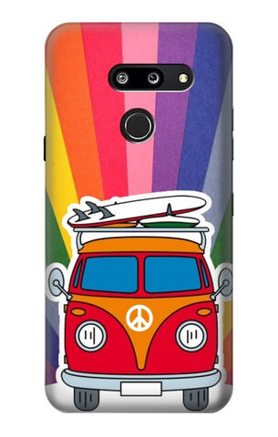 LG G8 ThinQ Hard Case Hippie Van