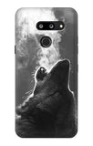 LG G8 ThinQ Hard Case Wolf Howling