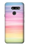 LG G8 ThinQ Hard Case Colorful Rainbow Pastel