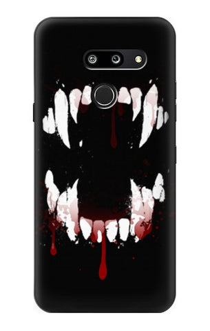 LG G8 ThinQ Hard Case Vampire Teeth Bloodstain