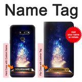 LG G8 ThinQ Hard Case Magic Spell Book with custom name