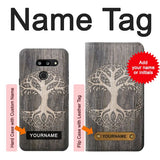 LG G8 ThinQ Hard Case Viking Tree of Life Symbol with custom name