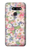 LG G8 ThinQ Hard Case Floral Flower Art Pattern