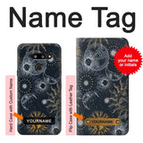 LG G8 ThinQ Hard Case Moon and Sun with custom name