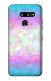 LG G8 ThinQ Hard Case Trans Flag Polygon