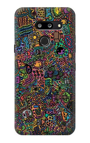 LG G8 ThinQ Hard Case Psychedelic Art