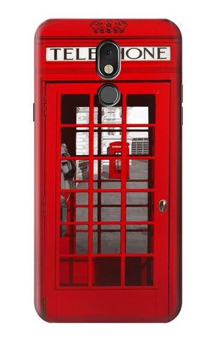 LG Stylo 5 Hard Case Classic British Red Telephone Box