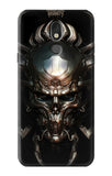 LG Stylo 5 Hard Case Hardcore Insanity Metal Skull