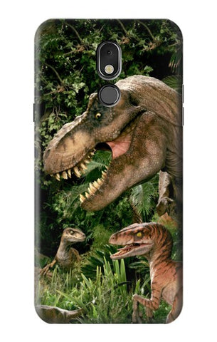 LG Stylo 5 Hard Case Trex Raptor Dinosaur