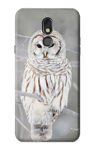 LG Stylo 5 Hard Case Snowy Owl White Owl