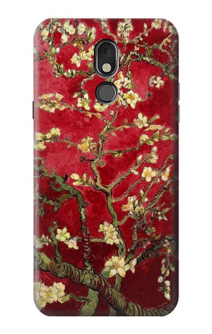 LG Stylo 5 Hard Case Red Blossoming Almond Tree Van Gogh
