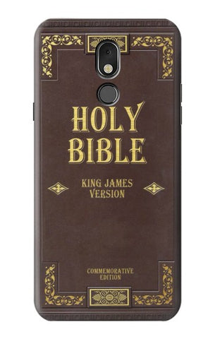 LG Stylo 5 Hard Case Holy Bible Cover King James Version