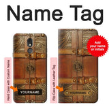 LG Stylo 5 Hard Case Treasure Chest with custom name