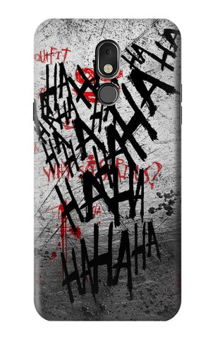 LG Stylo 5 Hard Case Joker Hahaha Blood Splash