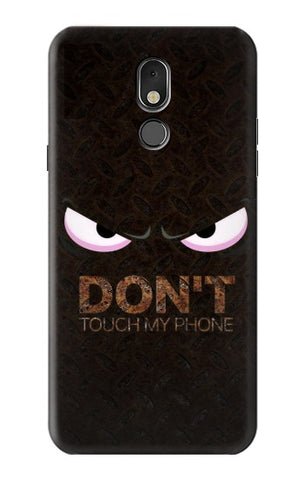 LG Stylo 5 Hard Case Do Not Touch My Phone