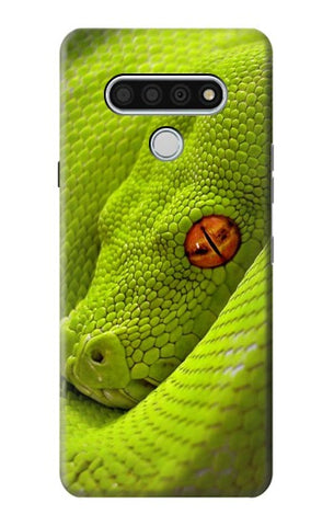 LG Stylo 6 Hard Case Green Snake