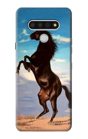LG Stylo 6 Hard Case Wild Black Horse