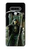 LG Stylo 6 Hard Case Grim Reaper Skeleton King