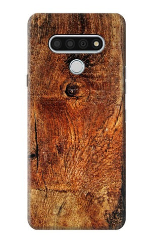LG Stylo 6 Hard Case Wood Skin Graphic