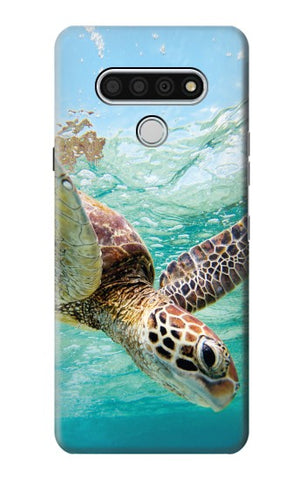 LG Stylo 6 Hard Case Ocean Sea Turtle
