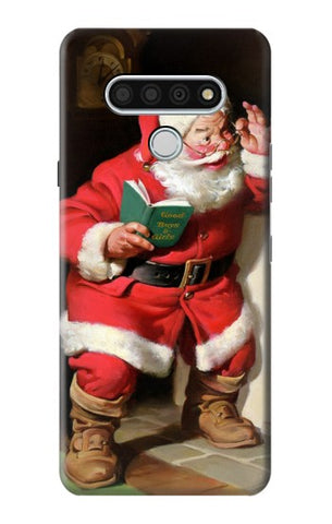 LG Stylo 6 Hard Case Santa Claus Merry Xmas