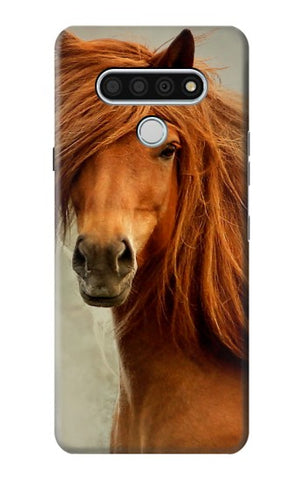 LG Stylo 6 Hard Case Beautiful Brown Horse