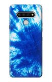 LG Stylo 6 Hard Case Tie Dye Blue