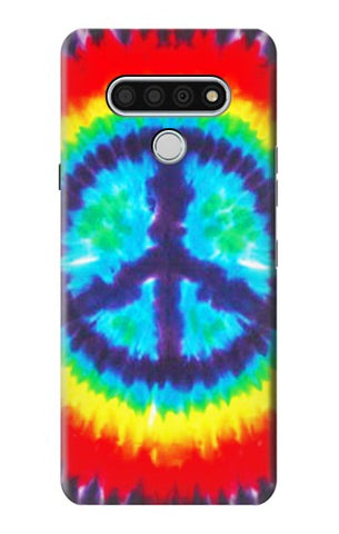 LG Stylo 6 Hard Case Tie Dye Peace