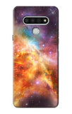 LG Stylo 6 Hard Case Nebula Rainbow Space