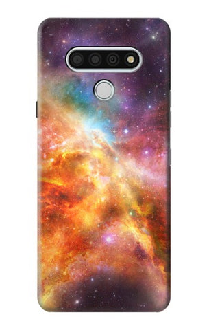 LG Stylo 6 Hard Case Nebula Rainbow Space