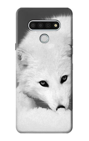 LG Stylo 6 Hard Case White Arctic Fox