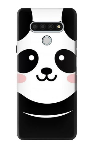 LG Stylo 6 Hard Case Cute Panda Cartoon