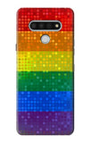 LG Stylo 6 Hard Case Rainbow Gay LGBT Pride Flag