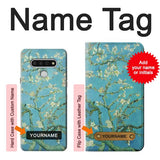 LG Stylo 6 Hard Case Vincent Van Gogh Almond Blossom with custom name