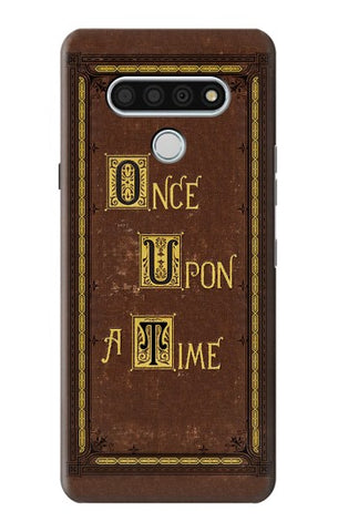 LG Stylo 6 Hard Case Once Upon a Time Book Cover